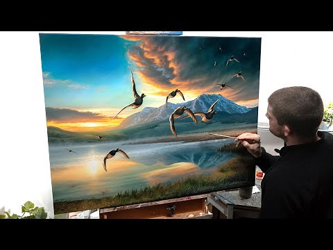 Landscape Painting Time-lapse | "Nothing Like It"