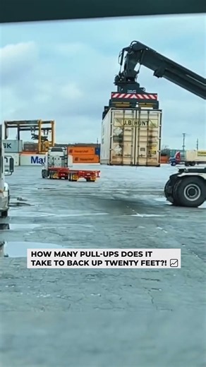 When You Can’t Back Under the Container, So the Crane Comes to You!