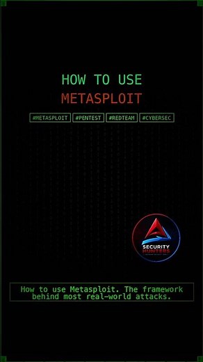 Real Hacker How to use Metasploit Framework | A7 Security Hunters
