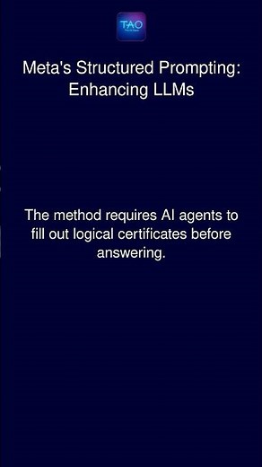 Meta's Structured Prompting: Enhancing LLMs