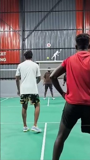 The easy way to remove shuttle when it is struck between net | badminton tips | #handposition