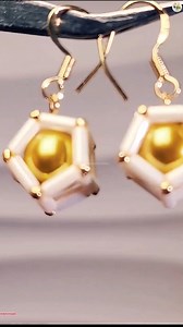 571K views · 2.8K reactions | DIY Simple and Elegant Beaded Earrings  | Wedding Decoration Ideas | Facebook