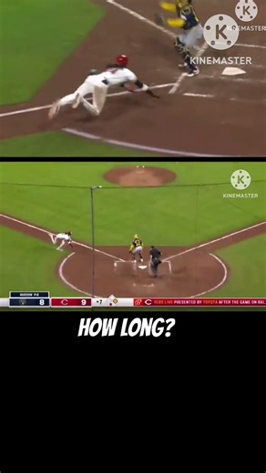 How long did Elly de la Cruz take to get an inside home run? #acuna #mlbasg #braves