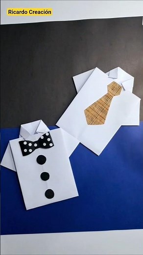 Como hacer camisas de papel