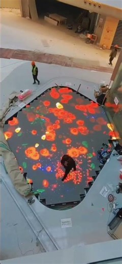 Interactive LED Floor DisplayBring your space to life with dynamic, responsive visuals.