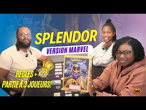 Splendor Marvel – Un classique revisité - Les règles & la partie