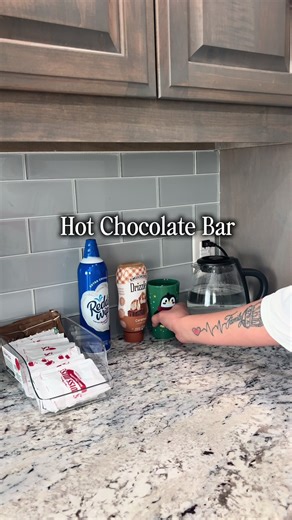 Mini hot chocolate bar ! @Reddi-wip @Smuckers @swissmissph | hot chocolate