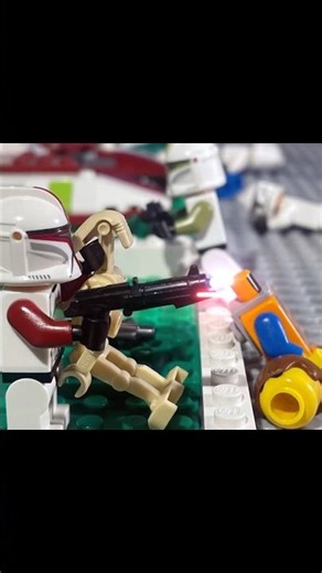 LEGO Star Wars the Clone Wars battle! #starwars #lego