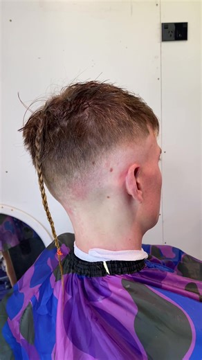 Mid Drop Fade and Mullet Haircut Techniques