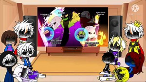 Altertale react to The Villain Sans Squad   HOMICIDETALE opening