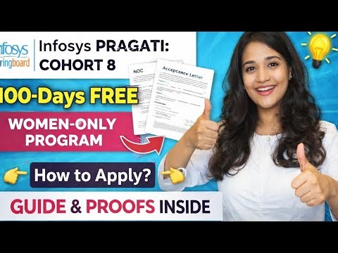 Infosys Pragati Cohort 8 is live now🔥100 Days FREE Program | Eligibility, Selection &Cohort 7 Proofs
