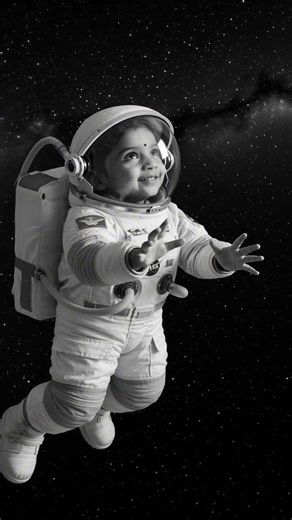Kid Astronaut in Space
