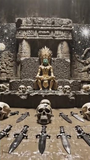 The Mayan Ritual Chamber - The Altar Untouched for Thousands of Years