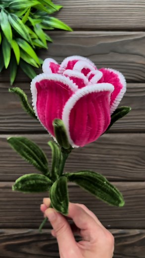 DIY Tutorial: Easy Roses Pipe Cleaner Flower Chenille Wire Crafts