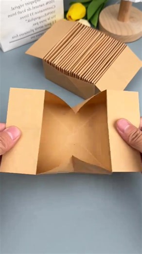 3.3M views · 16K reactions | Step-by-Step Peanut Paper Storage Box 樂 #peanut #paper #storage #box #diy #craft #kidscraft #handmade #creative #fun | paper craft | Facebook