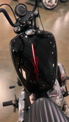 Fresh Pinstripe Designs at Harley Davidson