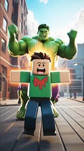Hulk fighting with Roblox..