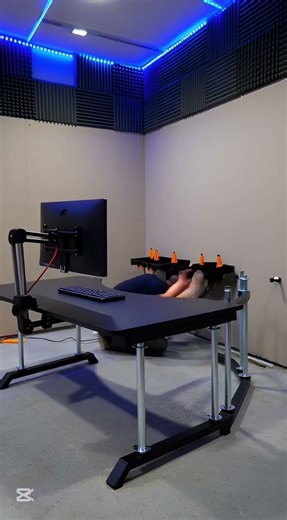 Futuristic Gaming Room Transformation 🤯 | Luxury Gaming Setup Timelapse #shorts