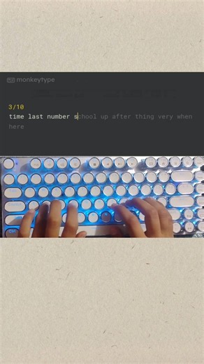 Can I Beat My Highest Typing Speed Today? ⌨️🔥 | #shorts#typing#wpm