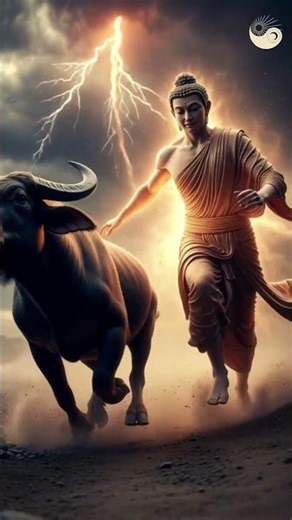 The Buffalo on the Edge of Death — Rescued by the Buddha #buddha #motivation #buddhainbuddhism