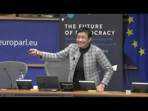 Maria Ressa - Keynote and Q&A at the Future of Democracy Conference
