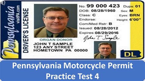 motorcycle permit pennsylvania