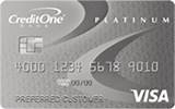 Photos of Credit One Platinum Visa Card