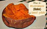 Images of How To Microwave A Sweet Potato
