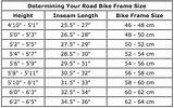 Bike Size Chart For Adults Images