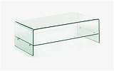 Curved Glass Coffee Table With Shelf Pictures