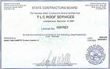 Pictures of New Mexico Contractors License