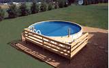 Wood Siding Above Ground Pool Images