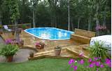 Photos of Pool Landscaping Above Ground