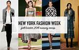 New York Fashion Week 2016 Dates Pictures