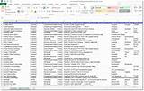 Crm Spreadsheet Excel Pictures