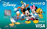 Chase Mickey Mouse Credit Card