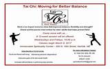 Tai Chi Moving For Better Balance Video