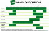 Images of Lawn Care Calendar