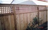 Photos of Cedar Fence Lattice
