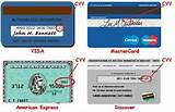 Photos of Real Credit Card Numbers With Cvv Codes