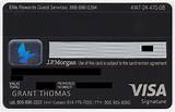 Pictures of Chase Visa Signature Credit Card