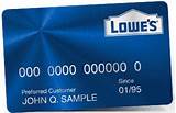 How To Apply For Lowes Credit Card Pictures
