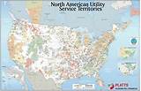 Utility Service Territories Of North America Pictures