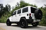 White Jeep With White Rims Images