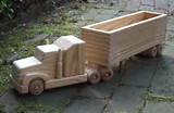 How To Make Wooden Toy Trucks Images