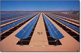 Photos of Parabolic Trough Solar Thermal Power Plant