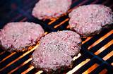 Pictures of Grilling Burgers On Gas Grill
