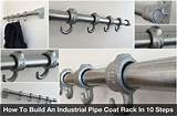 How To Build A Steel Pipe Rack Images