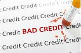 Pictures of What Is Bad Credit