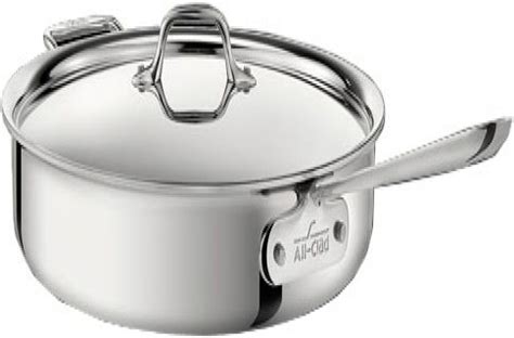 All Clad Stainless 6 Quart Saute Pan Images